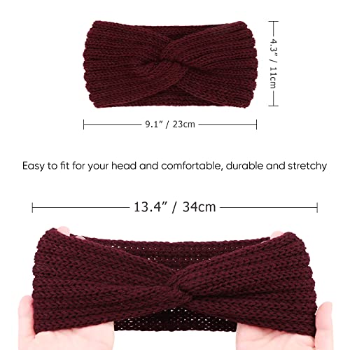 Crochet Ear Warmer Knit Headband - 6pcs - Image 71