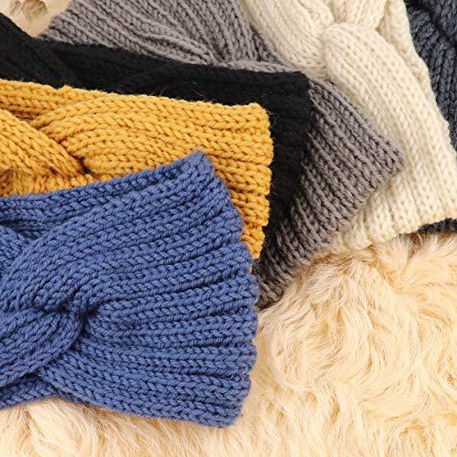 Crochet Ear Warmer Knit Headband - 6pcs - Image 76