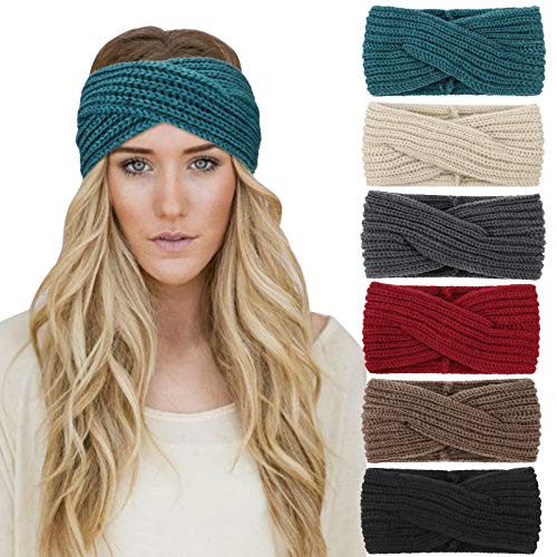 Crochet Ear Warmer Knit Headband - 6pcs - Image 8