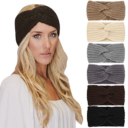 Crochet Ear Warmer Knit Headband - 6pcs - Image 80