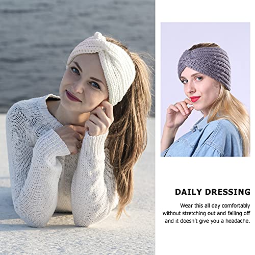 Crochet Ear Warmer Knit Headband - 6pcs - Image 82