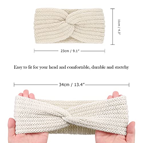 Crochet Ear Warmer Knit Headband - 6pcs - Image 86