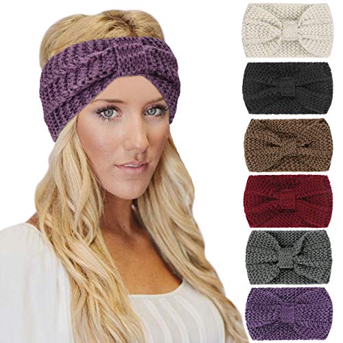 Crochet Ear Warmer Knit Headband - 6pcs - Image 88
