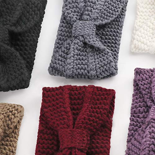 Crochet Ear Warmer Knit Headband - 6pcs - Image 93
