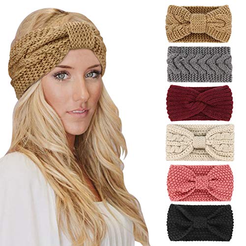 Crochet Ear Warmer Knit Headband - 6pcs - Image 95