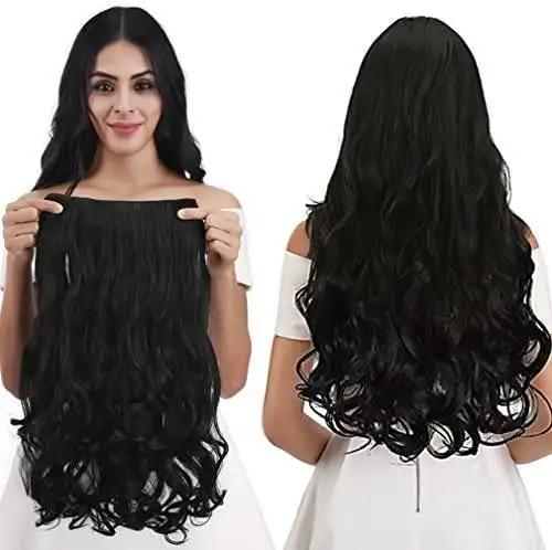 Curly 20 " Clip on Hair Extension Piece - Image 13