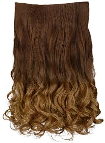 Curly 20 " Clip on Hair Extension Piece - Image 20
