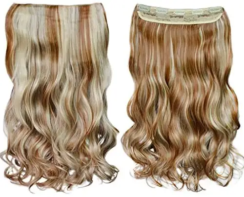 Curly 20 " Clip on Hair Extension Piece - Image 30