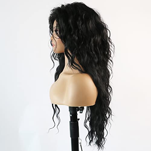 Curly blonde brown reverse ombre wig - Image 39