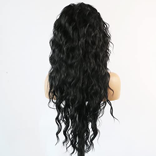 Curly blonde brown reverse ombre wig - Image 40