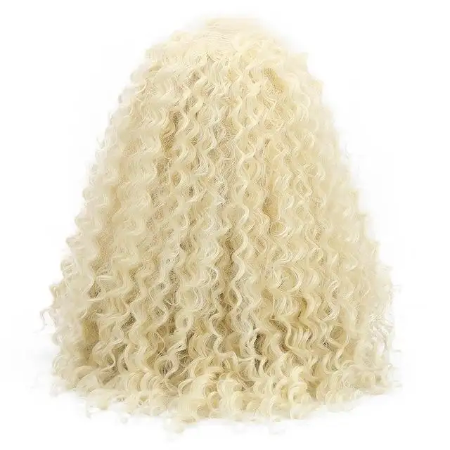 Curly Bohemian Natural Part 24'' Long  Synthetic 15*4.5 Swiss Lace Front Wig - Image 11
