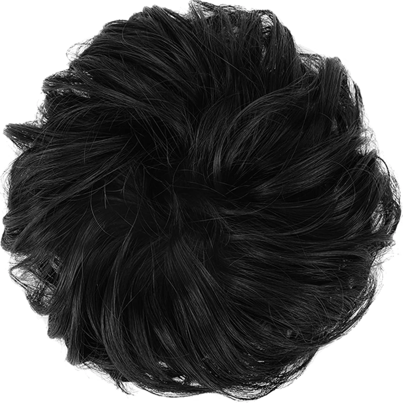 Curly Large Hair Bun Scrunchie Extension - Image 18