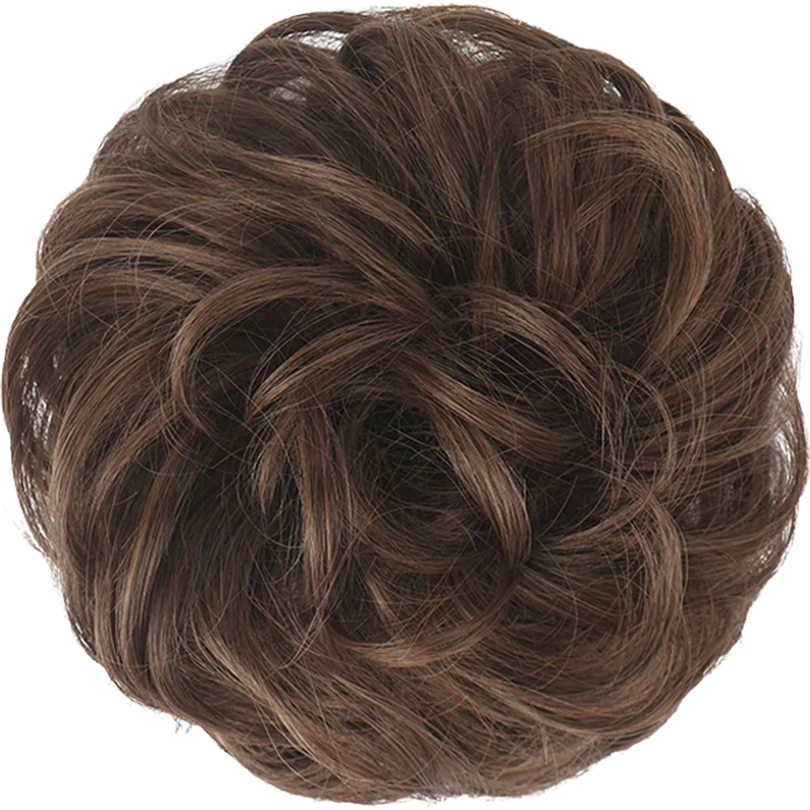 Curly Large Hair Bun Scrunchie Extension - Image 34
