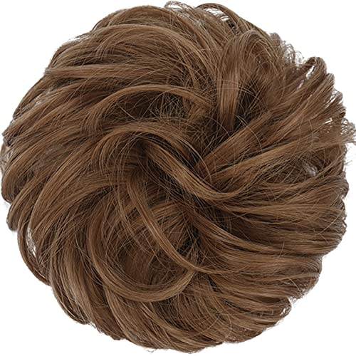 Curly Large Hair Bun Scrunchie Extension - Image 58