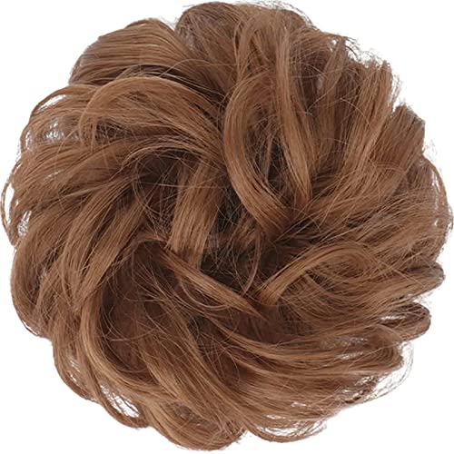 Curly Large Hair Bun Scrunchie Extension - Image 63