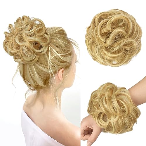 Curly Large Hair Bun Scrunchie Extension - Image 67