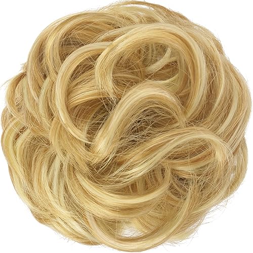 Curly Large Hair Bun Scrunchie Extension - Image 68