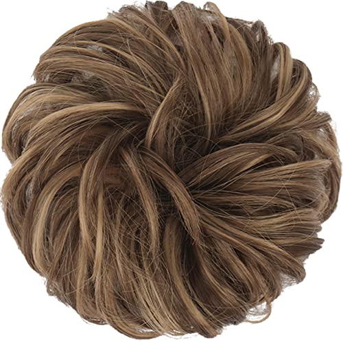 Curly Large Hair Bun Scrunchie Extension - Image 78