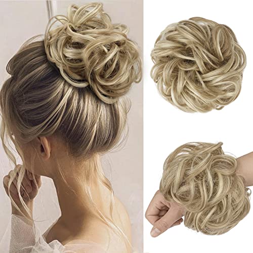 Curly Large Hair Bun Scrunchie Extension - Image 82