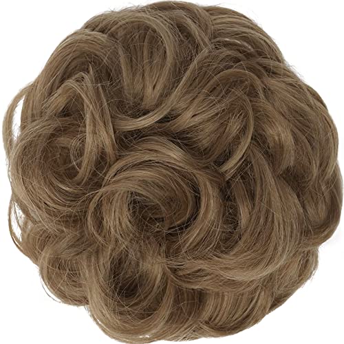 Curly Large Hair Bun Scrunchie Extension - Image 93
