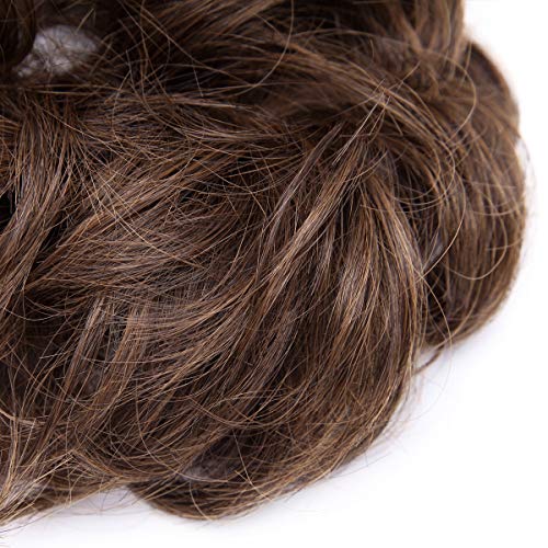 Curly Messy Hair Bun Extension Updo Hairpiece - Image 104