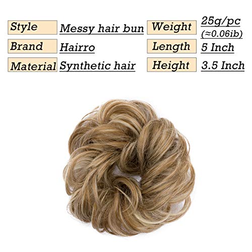 Curly Messy Hair Bun Extension Updo Hairpiece - Image 138