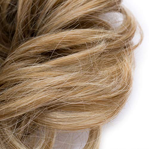 Curly Messy Hair Bun Extension Updo Hairpiece - Image 140