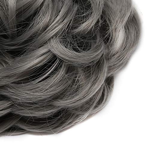 Curly Messy Hair Bun Extension Updo Hairpiece - Image 36