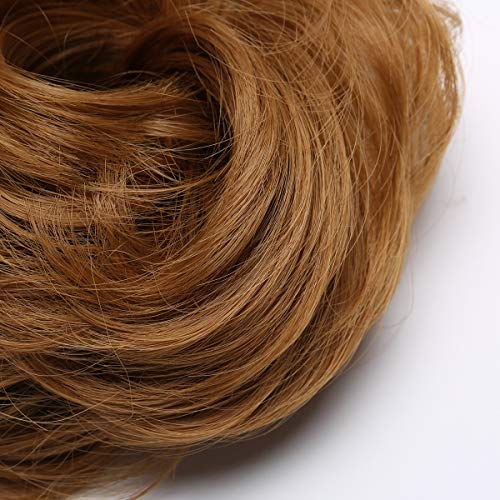 Curly Messy Hair Bun Extension Updo Hairpiece - Image 42