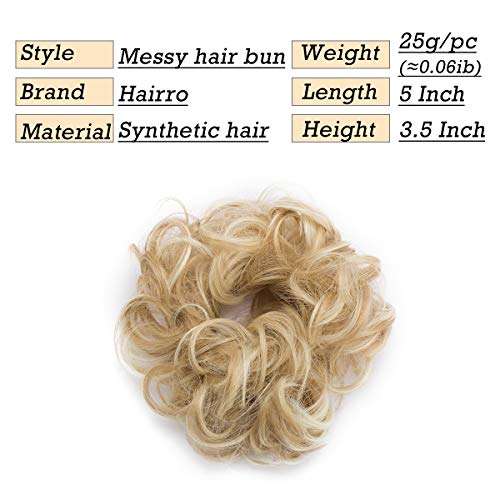 Curly Messy Hair Bun Extension Updo Hairpiece - Image 52