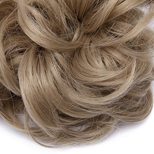 Curly Messy Hair Bun Extension Updo Hairpiece - Image 60