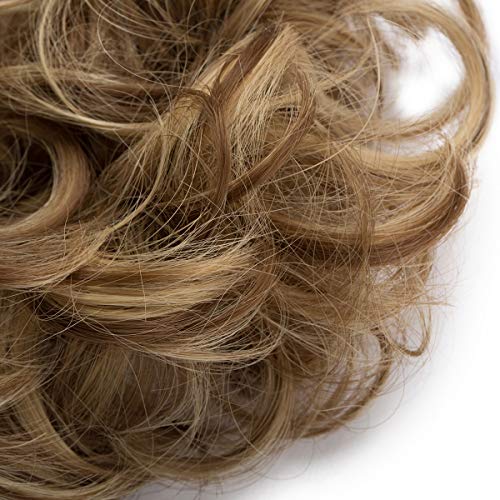 Curly Messy Hair Bun Extension Updo Hairpiece - Image 72
