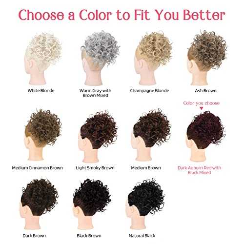 Curly Messy Hair Bun Hair Piece Elastic Drawstring - Image 23