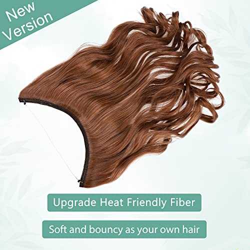 Curly Synthetic Invisible Wire Hair Extensions - Image 12