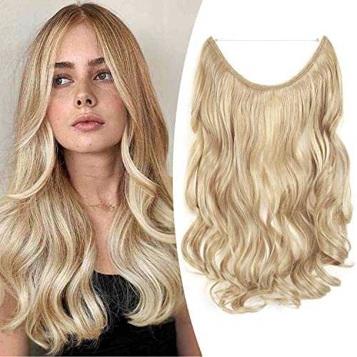 Curly Synthetic Invisible Wire Hair Extensions - Image 16