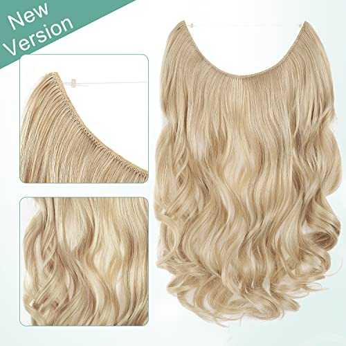 Curly Synthetic Invisible Wire Hair Extensions - Image 18