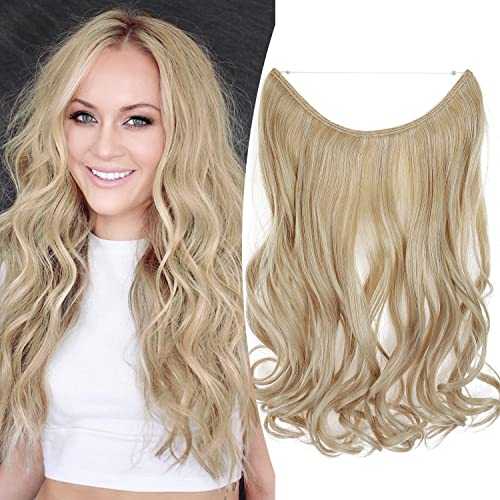Curly Synthetic Invisible Wire Hair Extensions - Image 20