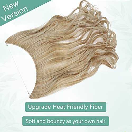 Curly Synthetic Invisible Wire Hair Extensions - Image 21