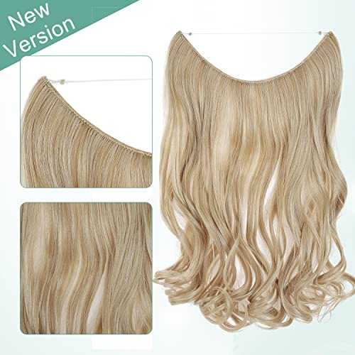Curly Synthetic Invisible Wire Hair Extensions - Image 22