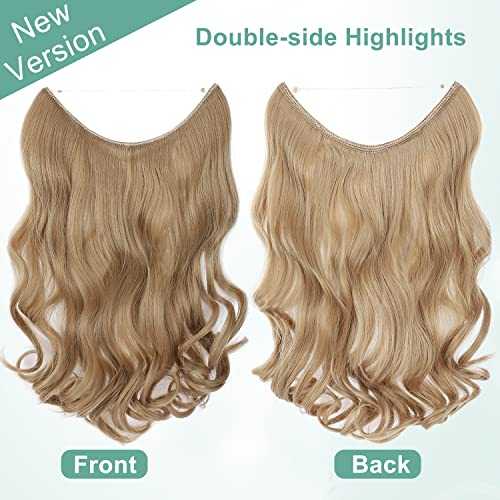 Curly Synthetic Invisible Wire Hair Extensions - Image 26