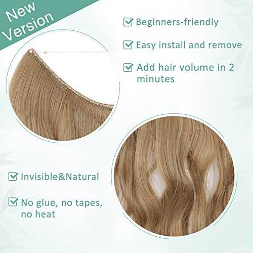 Curly Synthetic Invisible Wire Hair Extensions - Image 29