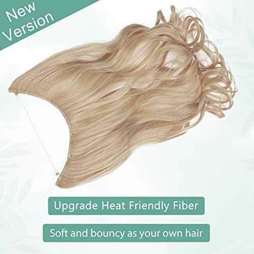 Curly Synthetic Invisible Wire Hair Extensions - Image 31