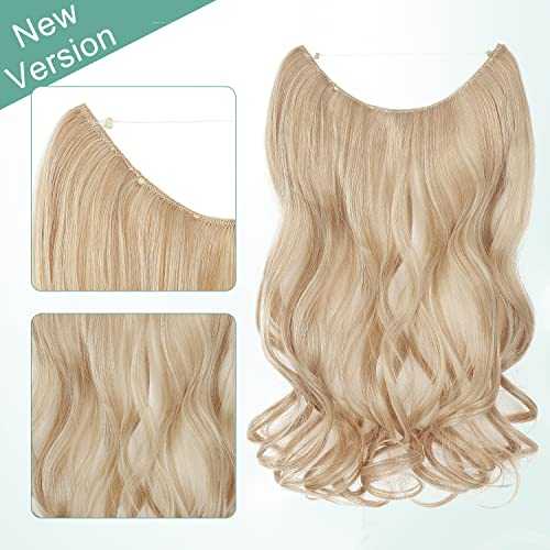 Curly Synthetic Invisible Wire Hair Extensions - Image 32