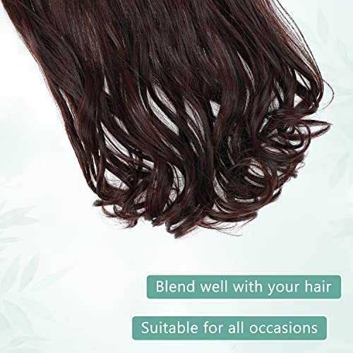 Curly Synthetic Invisible Wire Hair Extensions - Image 4