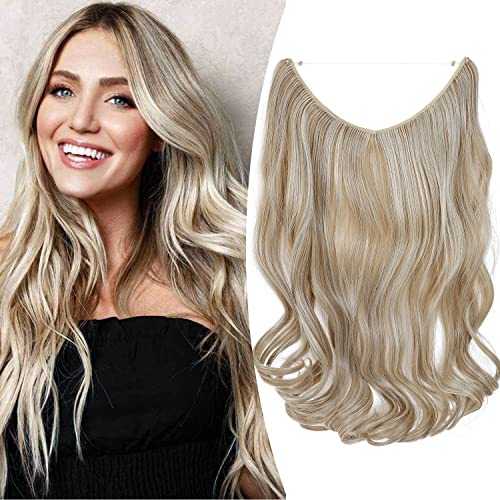 Curly Synthetic Invisible Wire Hair Extensions - Image 40