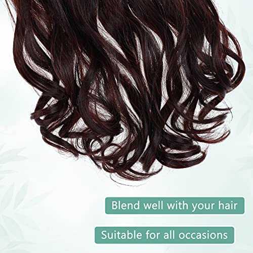 Curly Synthetic Invisible Wire Hair Extensions - Image 48