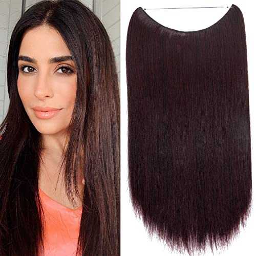 Curly Synthetic Invisible Wire Hair Extensions - Image 50