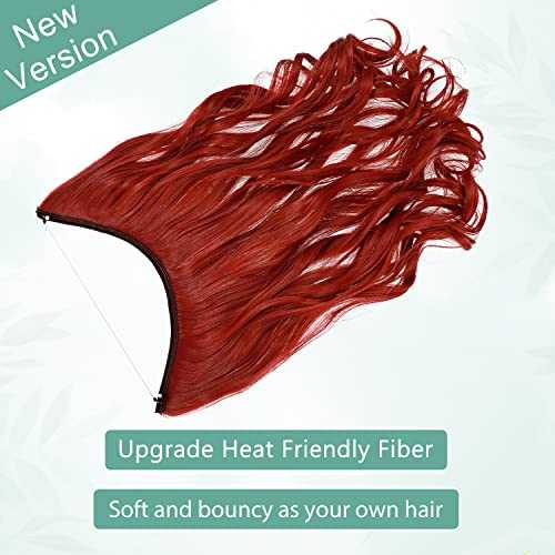 Curly Synthetic Invisible Wire Hair Extensions - Image 7