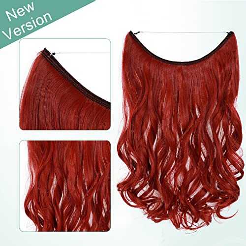 Curly Synthetic Invisible Wire Hair Extensions - Image 8