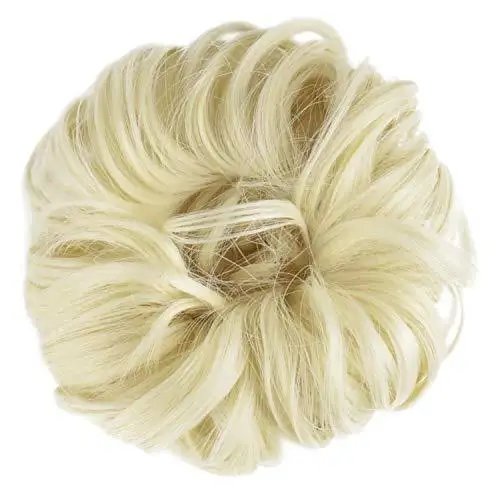 Curly Updo Synthetic Messy Hair Bun Extension - Image 8
